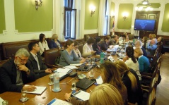 16 September 2014 Participants of the workshop on the cooperation between the National Assembly and independent state bodies